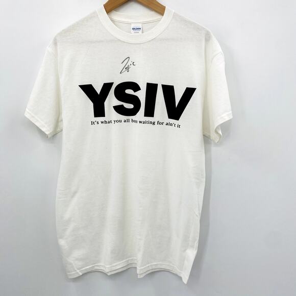 Logic SIGNED YSIV It's what you all have been waiting for ain't it tee - Picture 2 of 4